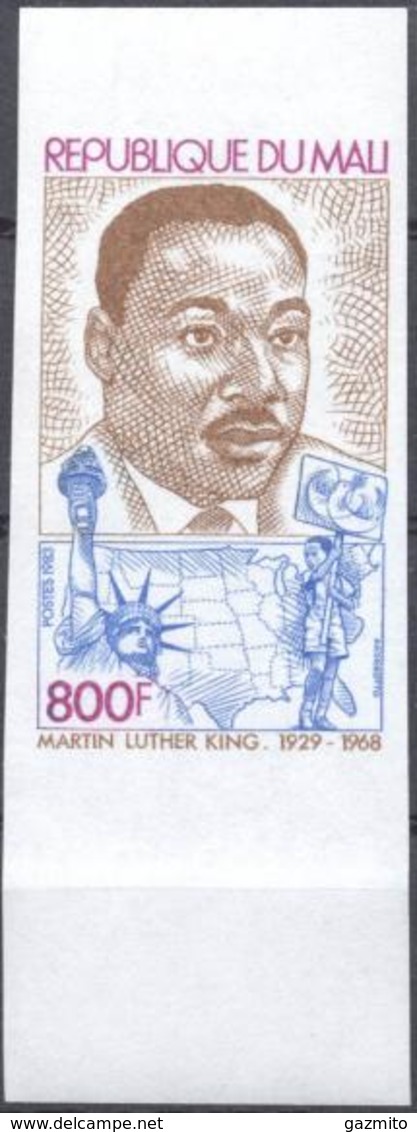 Mali 1983, M. Luther King, 1val IMPERFORATED - Martin Luther King