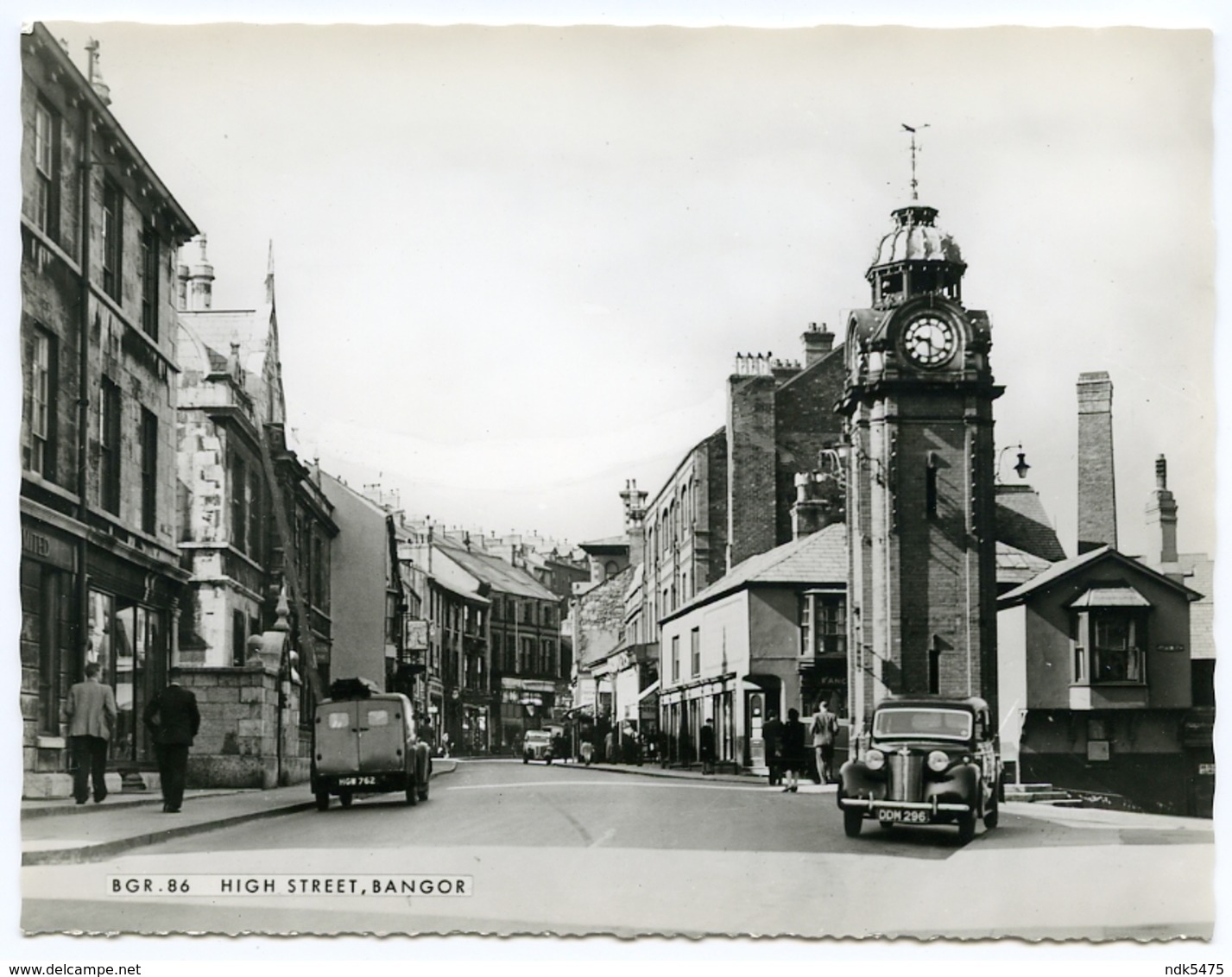 BANGOR : HIGH STREET - Caernarvonshire