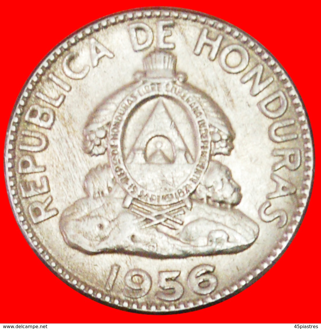 # USA (1931-1980): HONDURAS ★ 5 CENTAVOS DE LEMPIRA 1956! LOW START ★ NO RESERVE! - Honduras