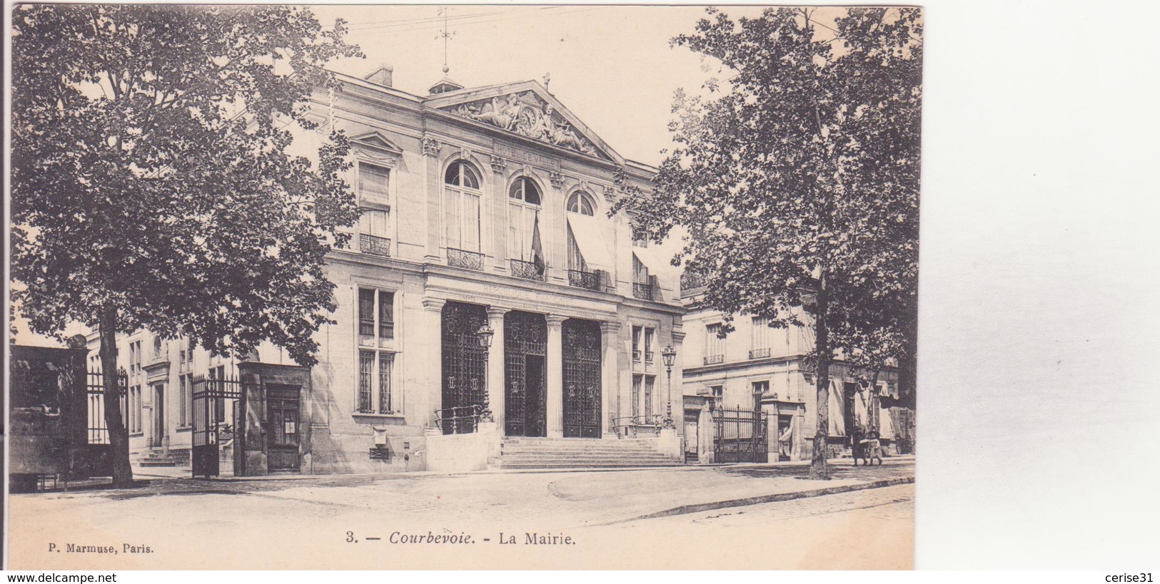 CPA -  3. COURBEVOIE La Mairie - Courbevoie