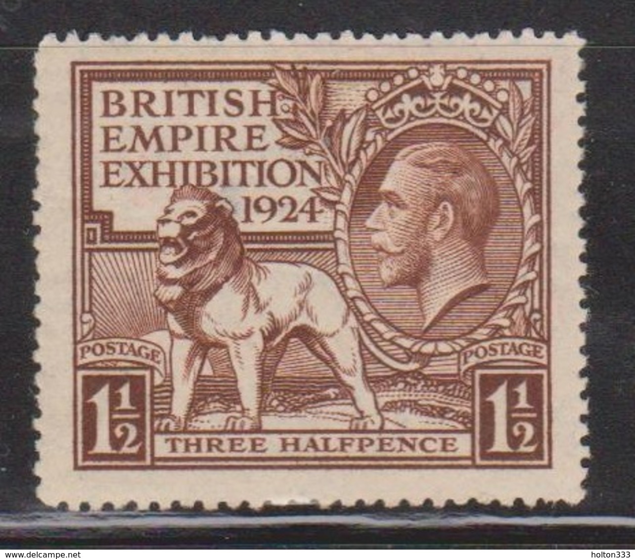 GREAT BRITAIN  Scott # 186 MH - KGV British Empire Exhibition - Neufs