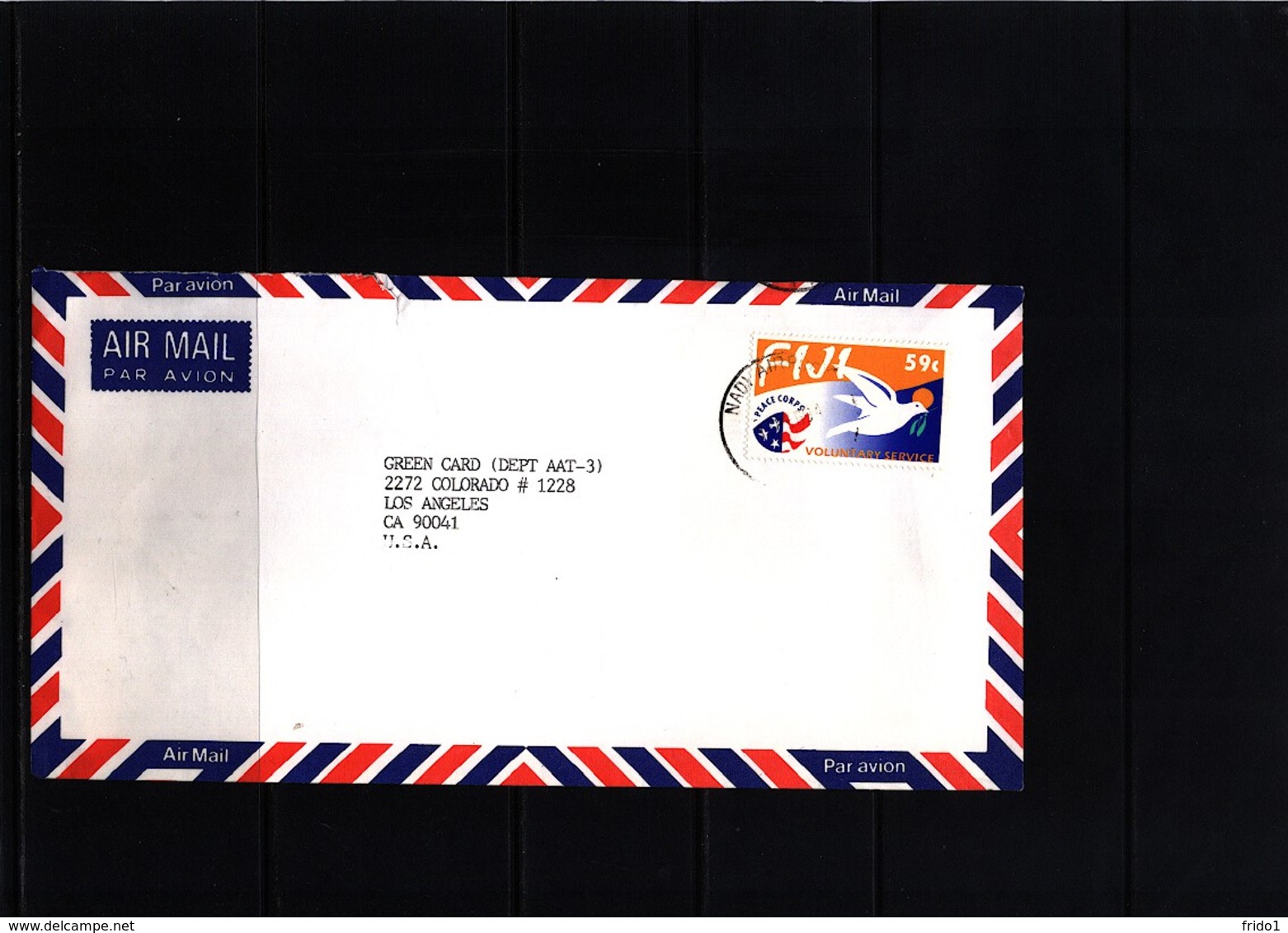 Fiji  Interesting Airmail Letter - Fiji (1970-...)