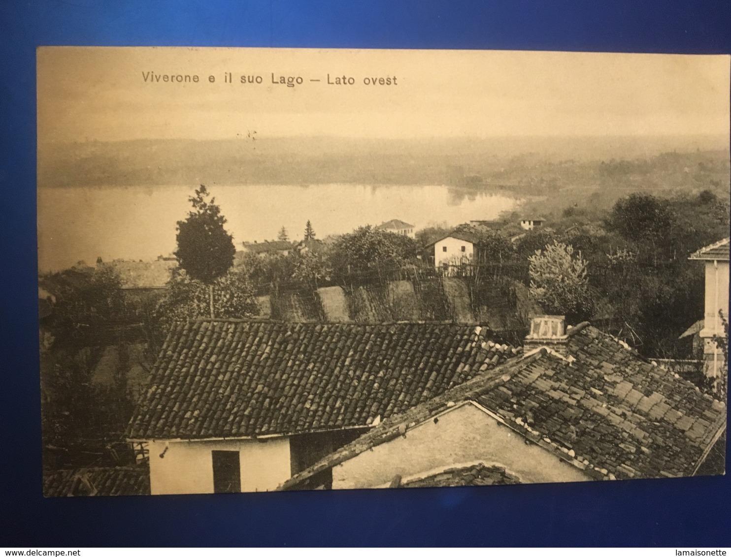 Viverone E Il Suo Lago Lato Ovest Viaggiata 1910 - Biella