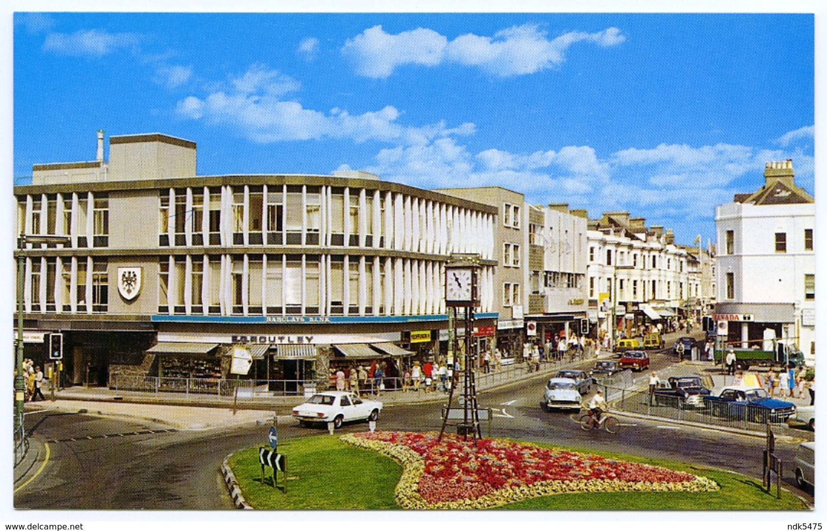 WORTHING : THE CLOCK ISLAND, SOUTH STREET - Worthing