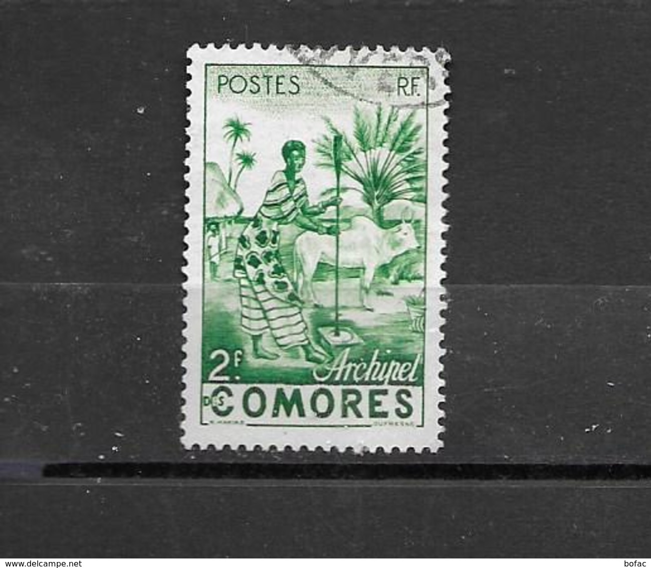 4 OBL  Y & T  Femme Indigène    COMORES "colonie" 36/04 - Used Stamps