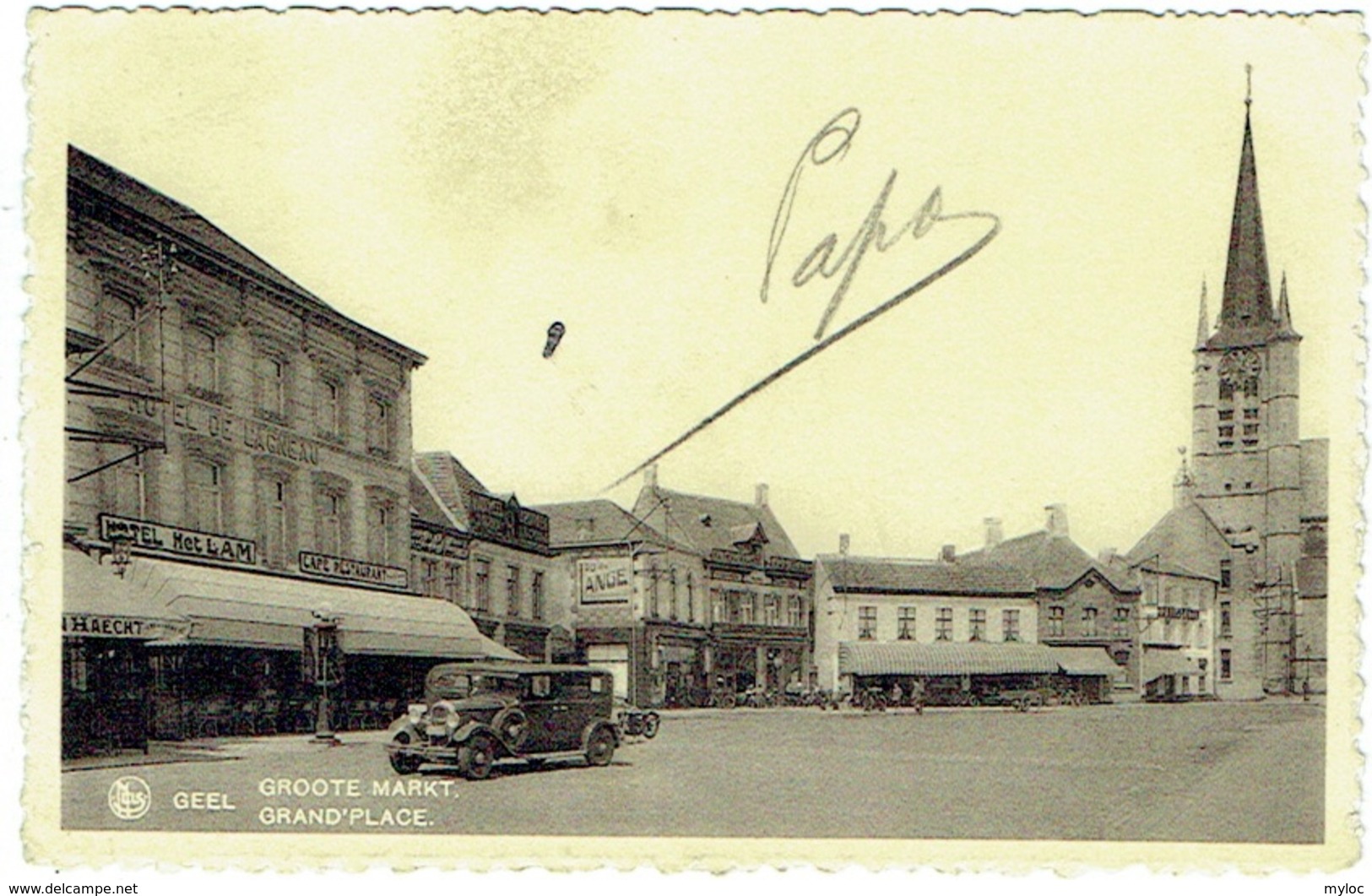 Geel. Groote Markt. Grand'Place. - Geel