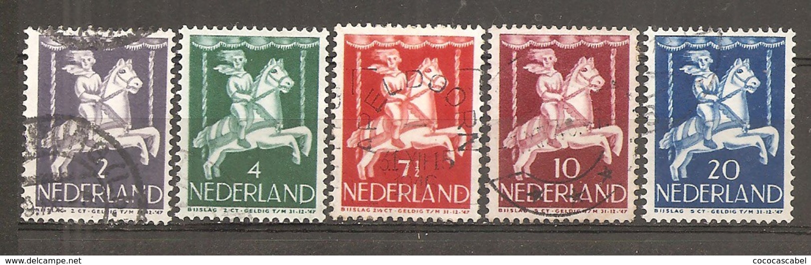 Holanda-Holland  Nº Yvert  461-65 (Usado) (o) - Usados