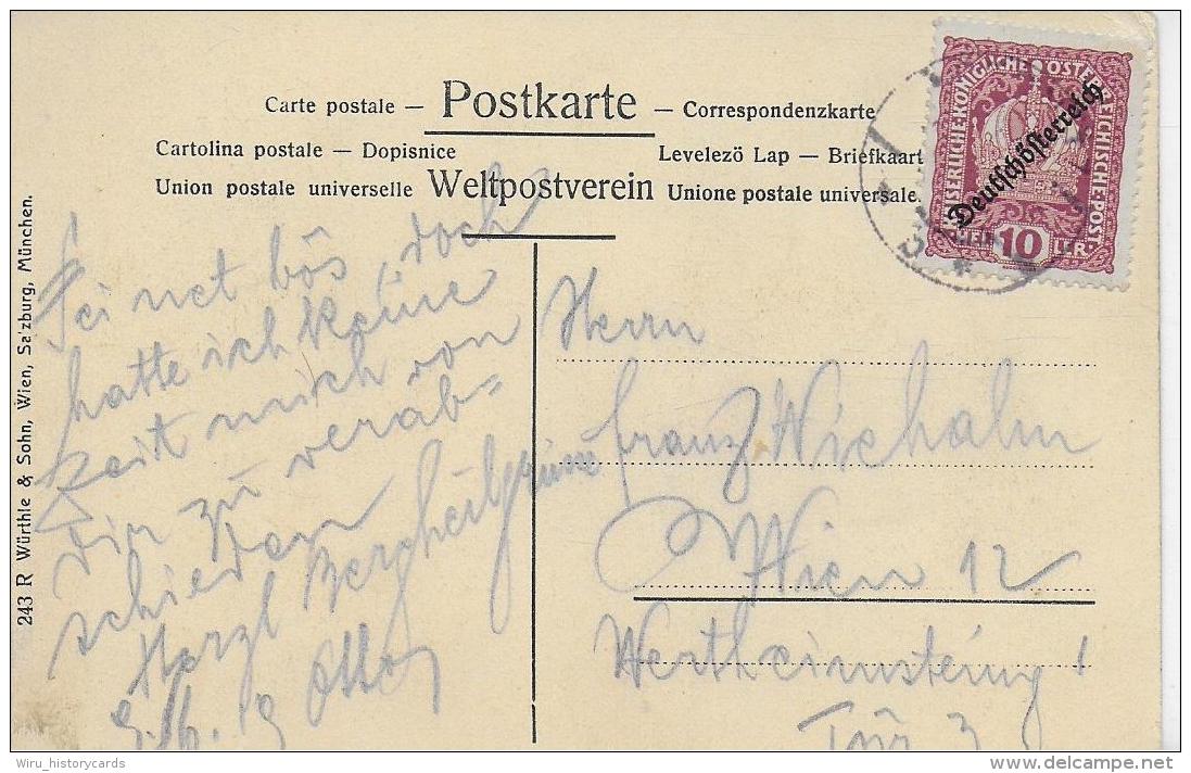 AK 0009  Eingang In Die Steinwandklamm Bei Muggendorf - Verlag Würthle &amp; Sohn Um 1910-20 - Wiener Neustadt