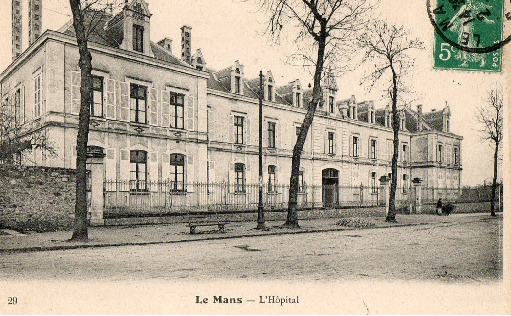 LE MANS - L'hopital  ( 3 Cpa ) - Le Mans