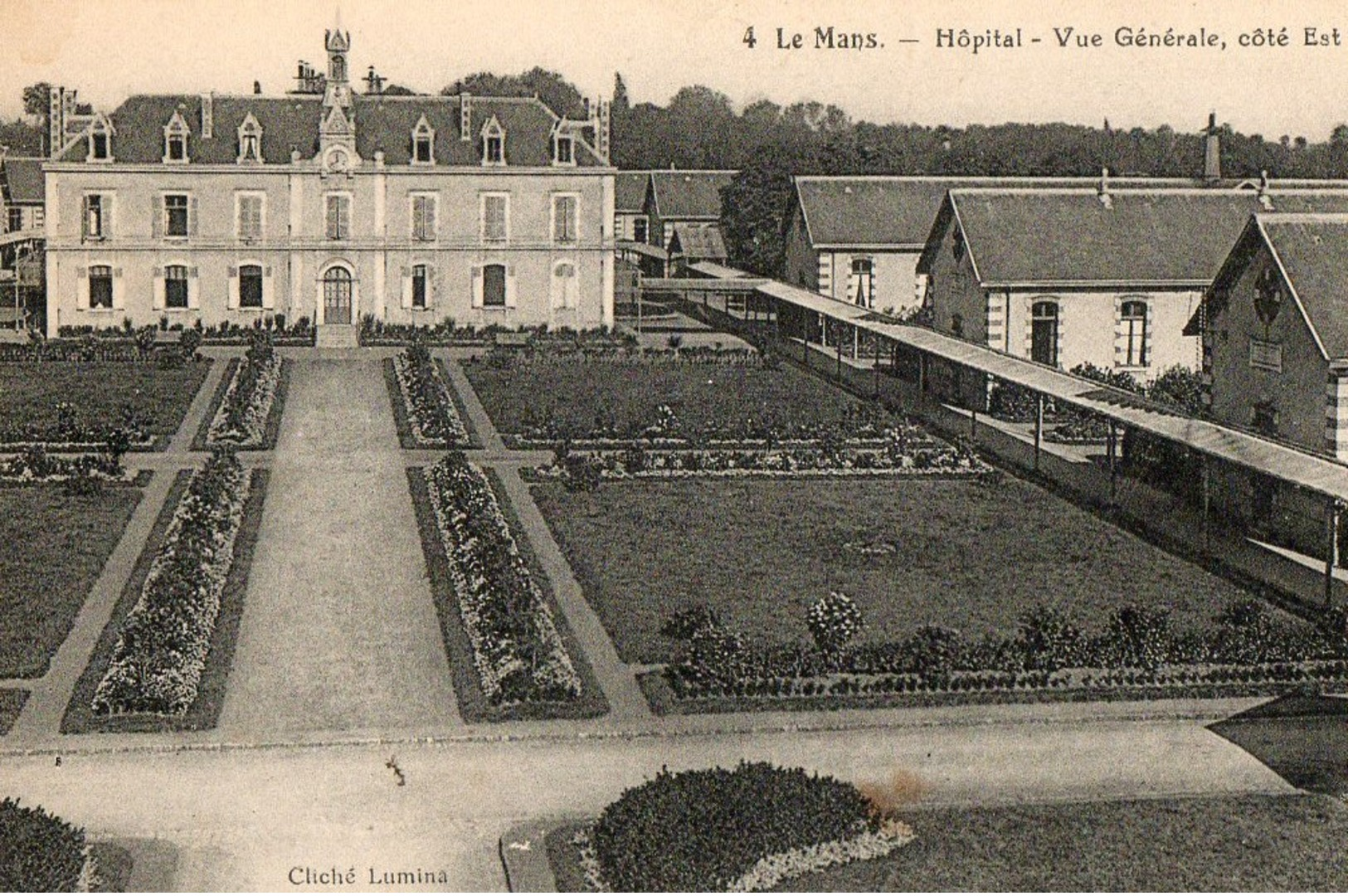 LE MANS - L'hopital  ( 3 Cpa ) - Le Mans