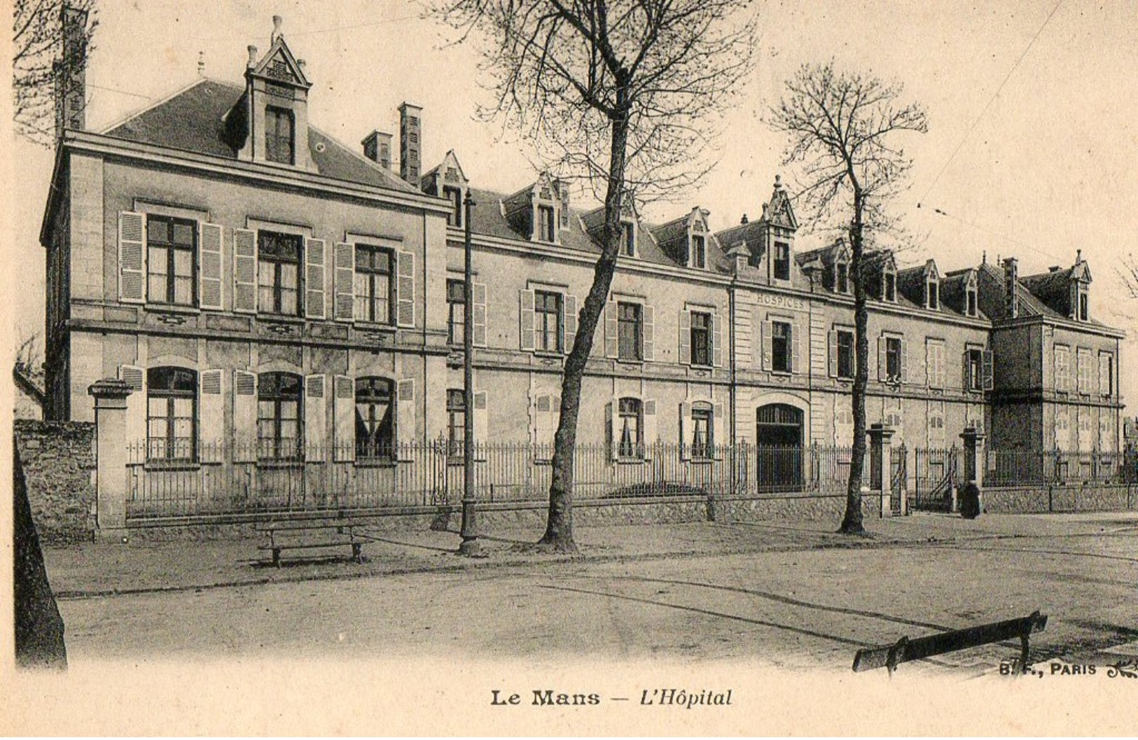 LE MANS - L'hopital  ( 3 Cpa ) - Le Mans