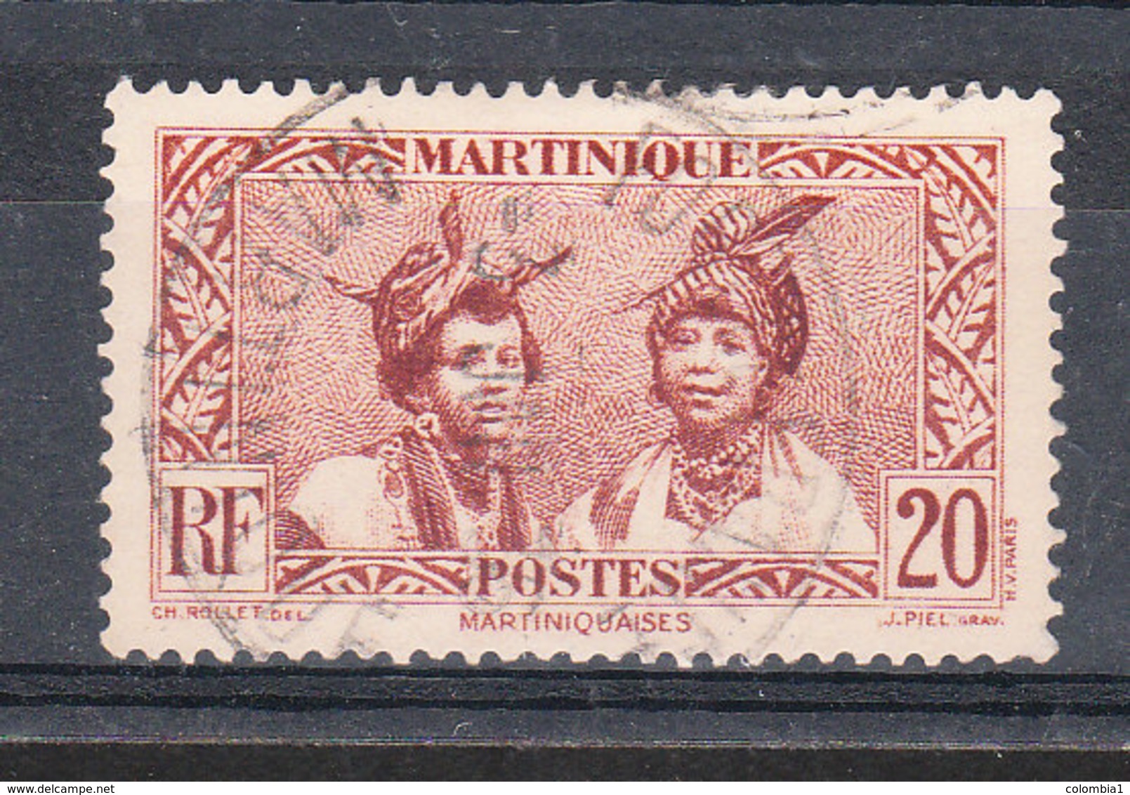 MARTINIQUE YT 154 Oblitéré - Oblitérés