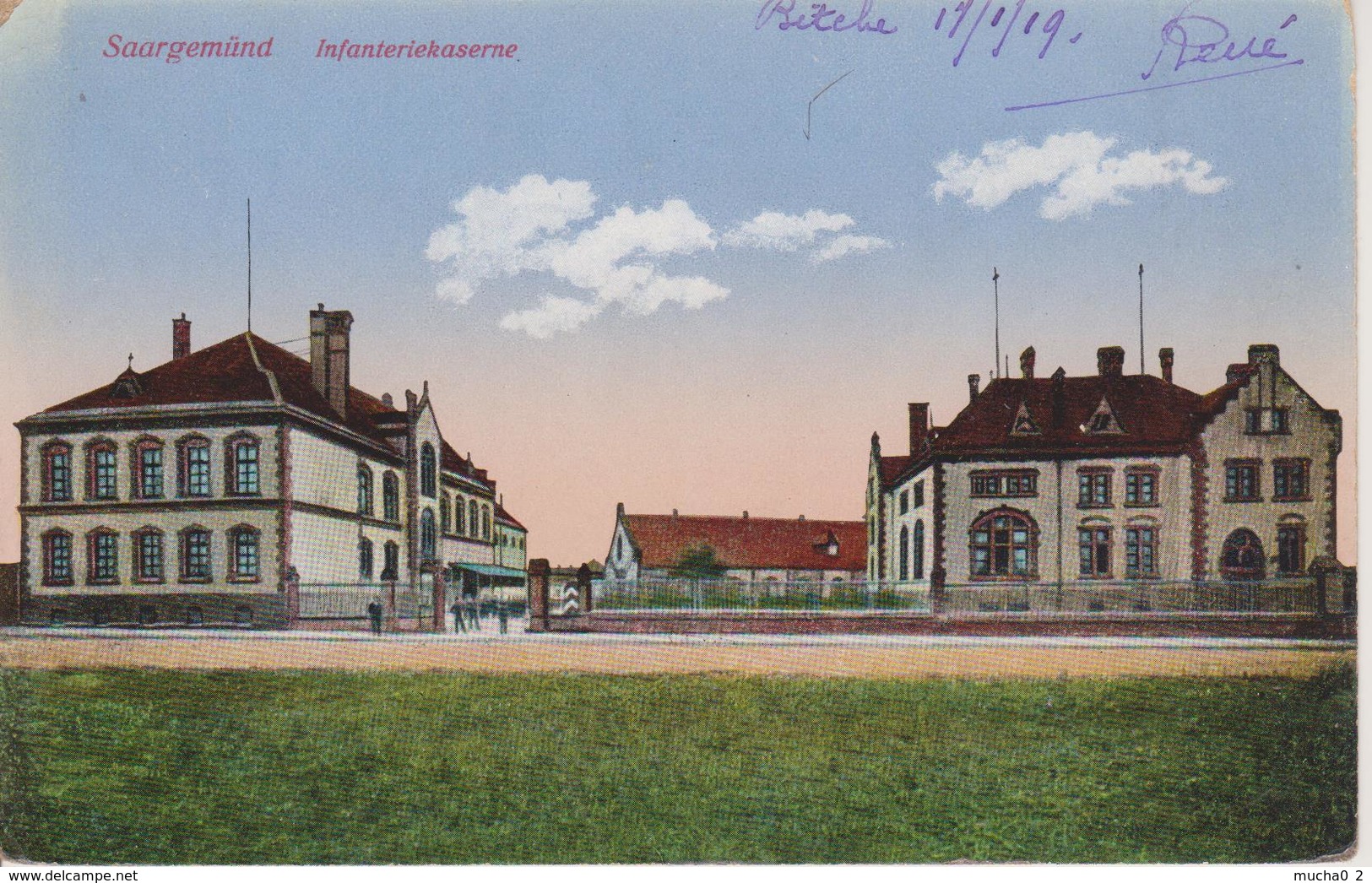 57 - SARREGUEMINES - CASERNE DE L'INFANTERIE - Sarreguemines