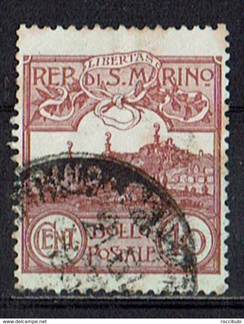 San Marino 1921 // Mi. 70 O (026..856) - Used Stamps