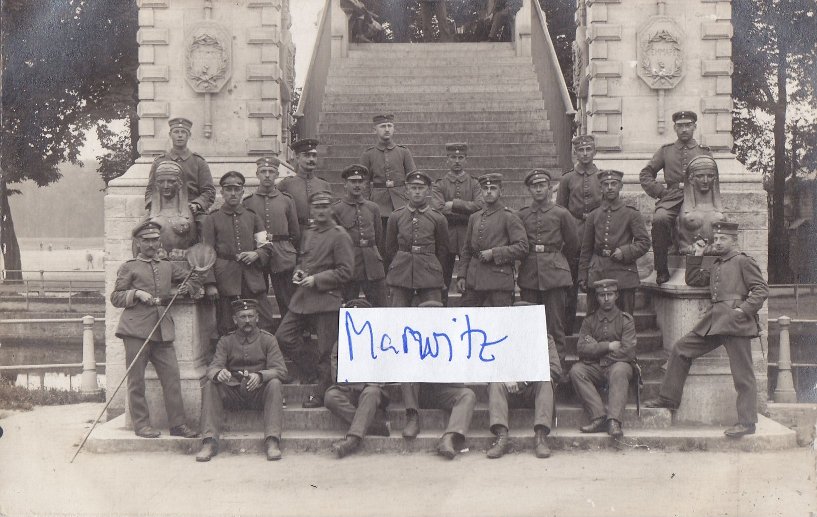 59 Lille Nord Brücke Le Pont Napoleon Sphinx Deutscher Soldat German Soldier Ww1 1.Weltkrieg 14-18 - Lille