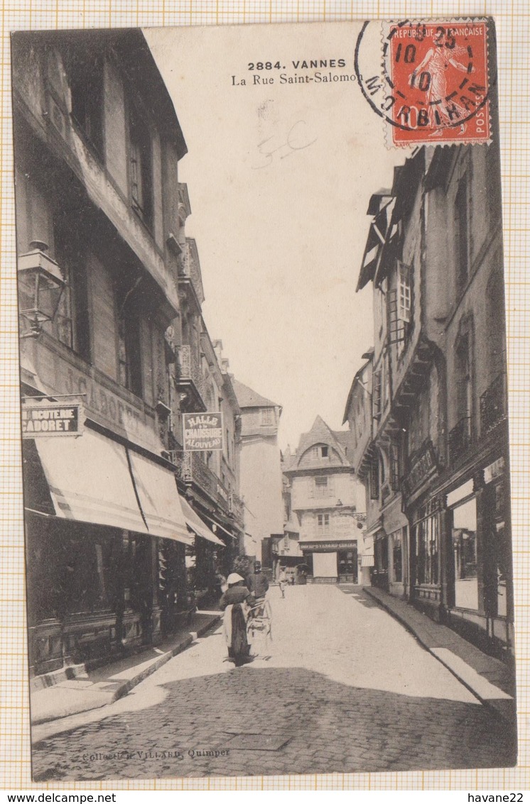 8AK2296 VANNES LA RUE SAINT SALOMON  2 SCANS - Vannes