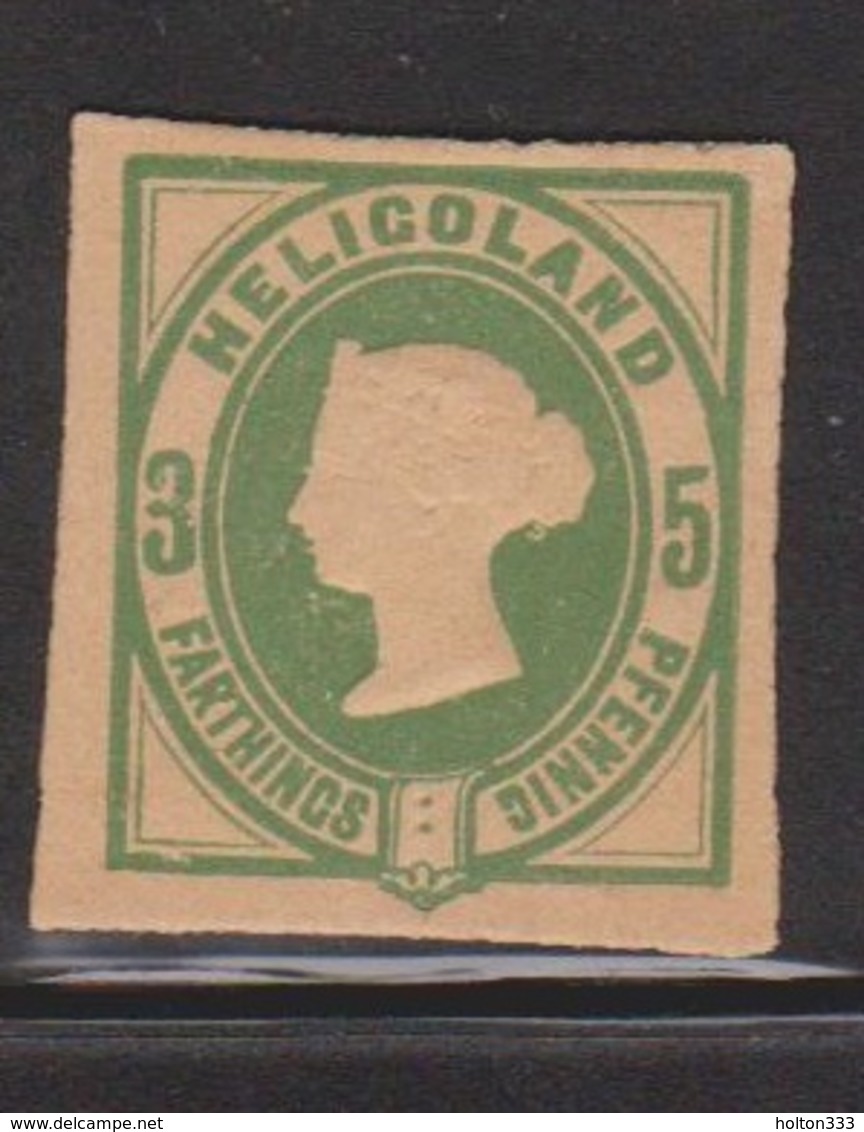 HELIGOLAND Scott # ?? MINT  - Queen Victoria - Cut Square - Heligoland (1867-1890)