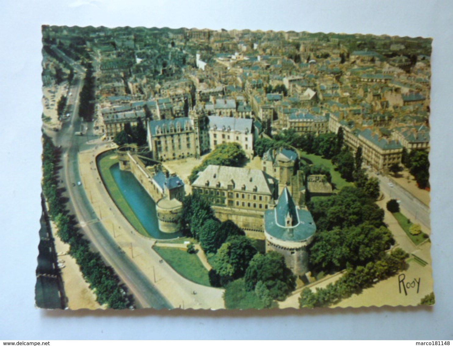 NANTES - Vue Aérienne Sur Le Château - Nantes