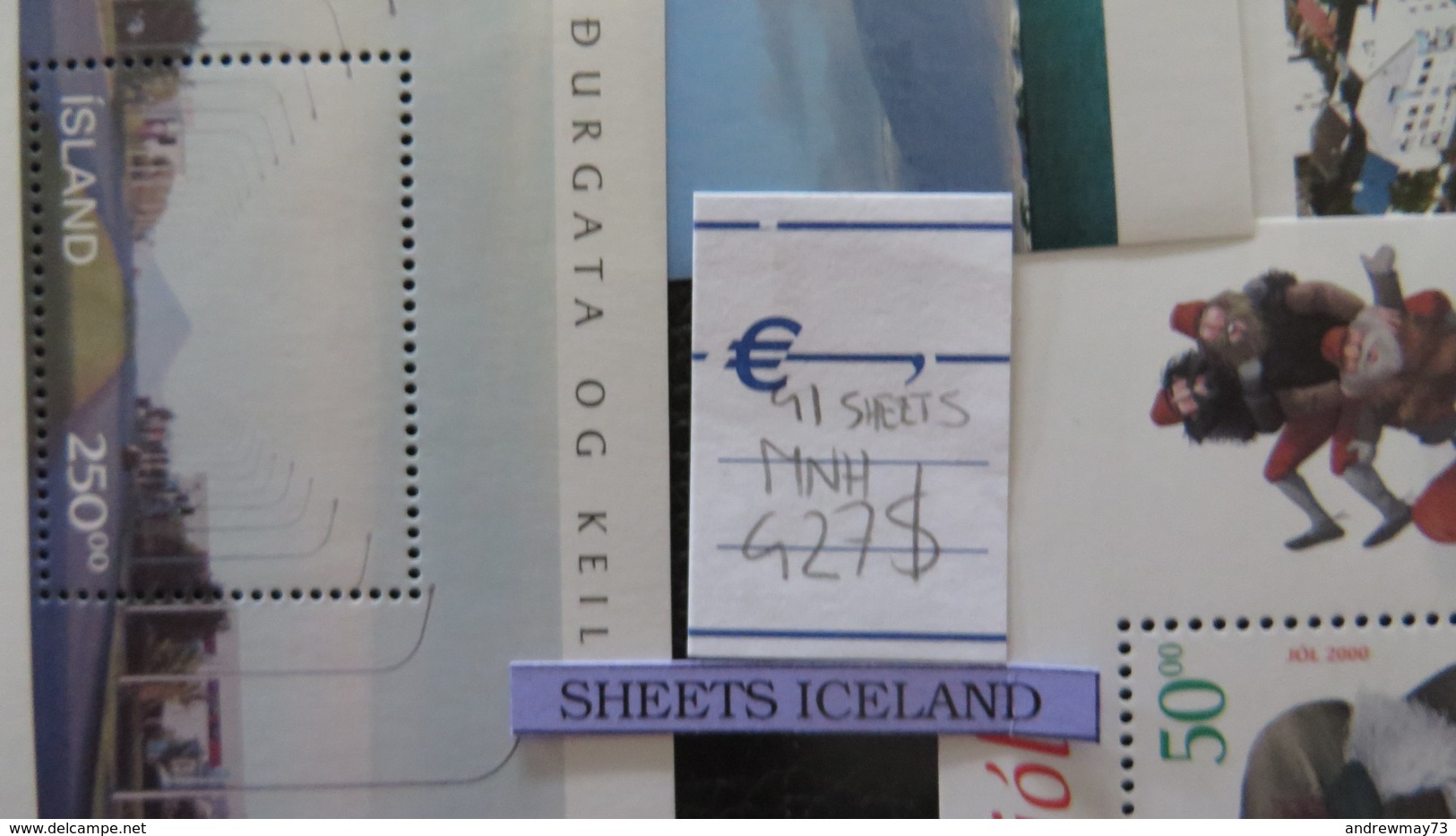 ICELAND- WONDERFUL MNH SHEETS - Collezioni & Lotti