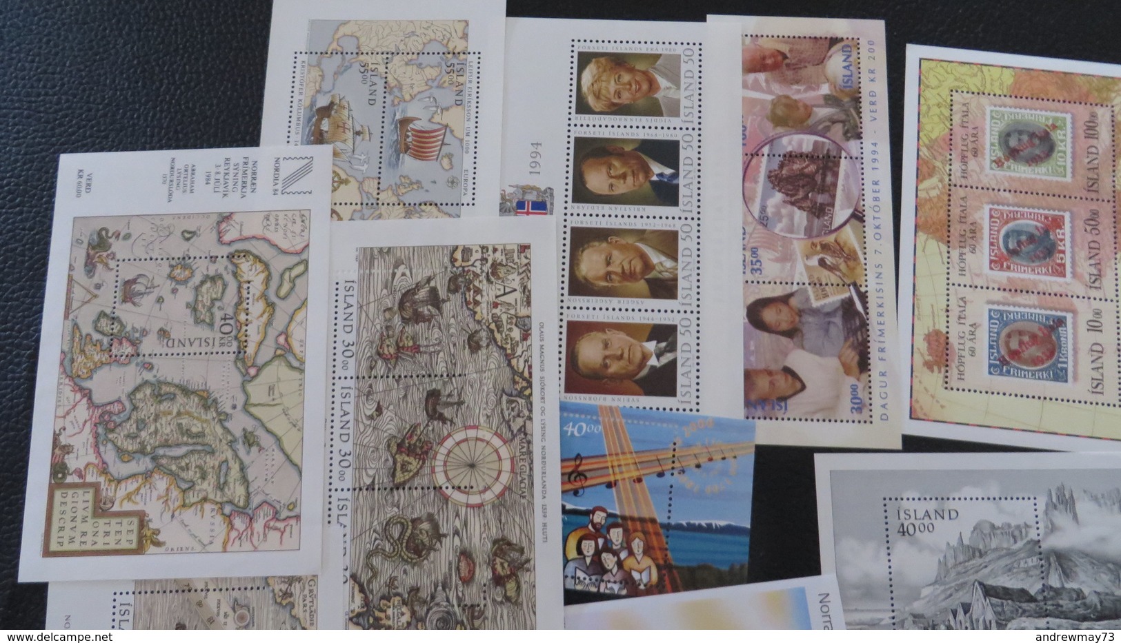 ICELAND- WONDERFUL MNH SHEETS - Collezioni & Lotti