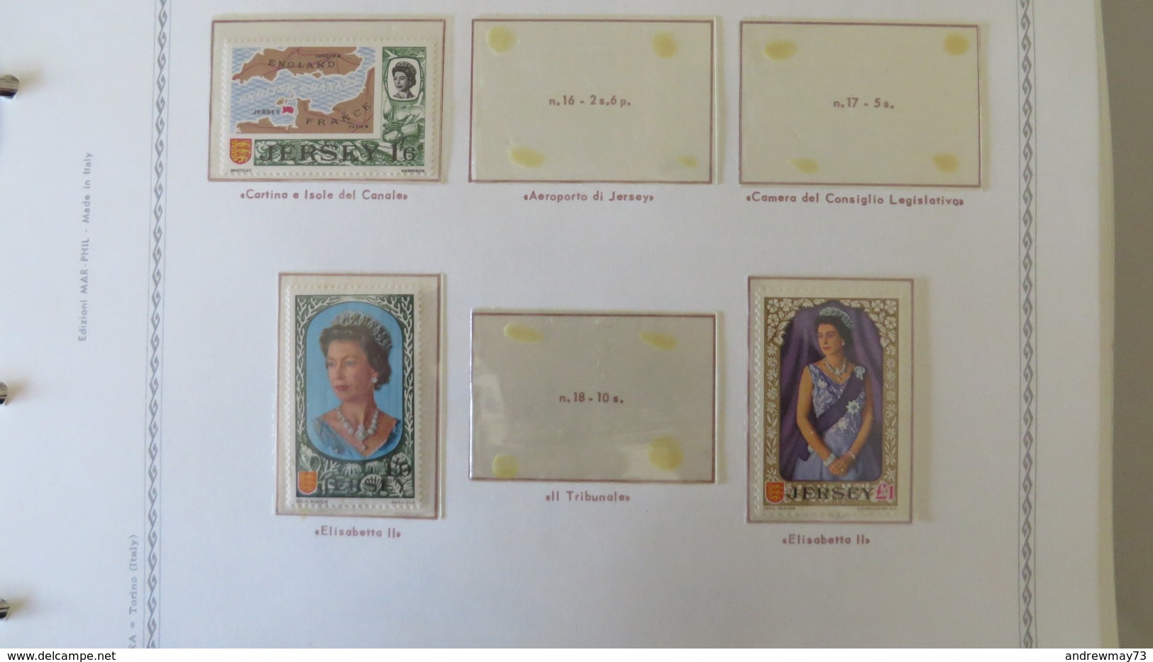 JERSEY NICE BOOK WITH DIFFERENT MNH STAMPS - Collezioni (in Album)