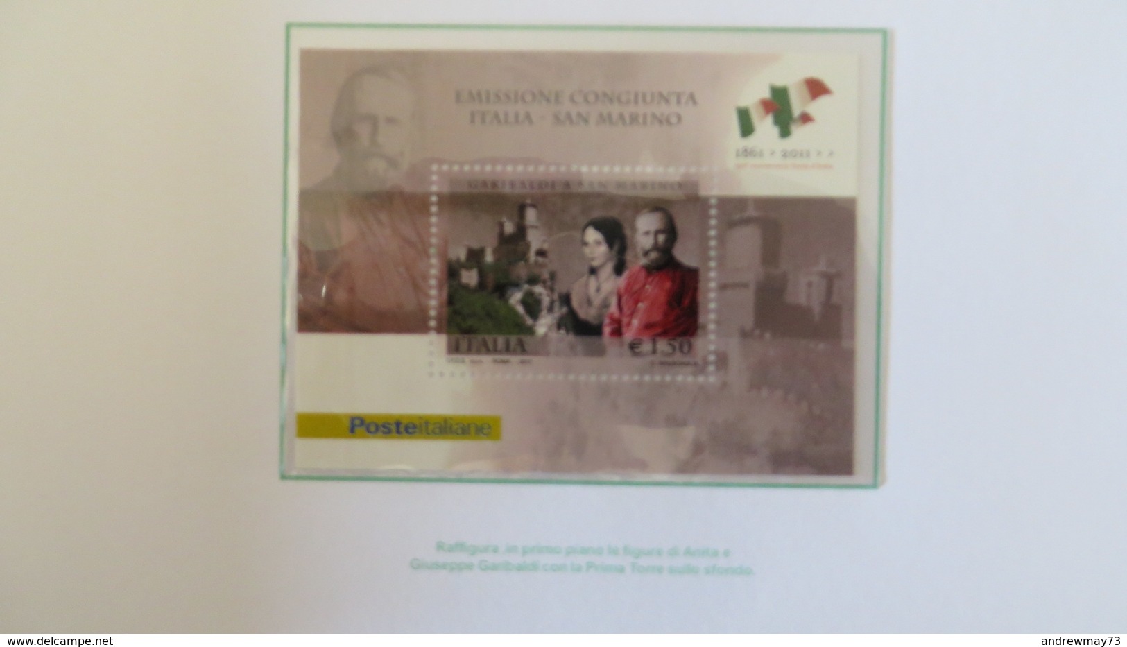 ALBUM TASCHINATO REPUBBLICA FOGLIETTI 1985/2011 NUOVO**- FACCIALE 100 €