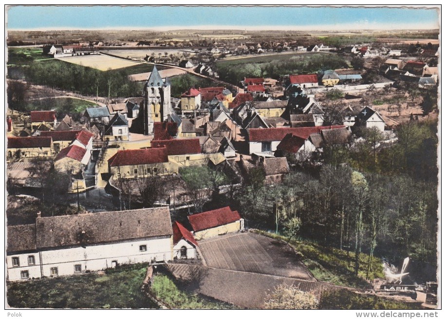 Br - Cpsm Grand Format BLEVY (Eure Et Loir) - Vue D'ensemble - Blévy