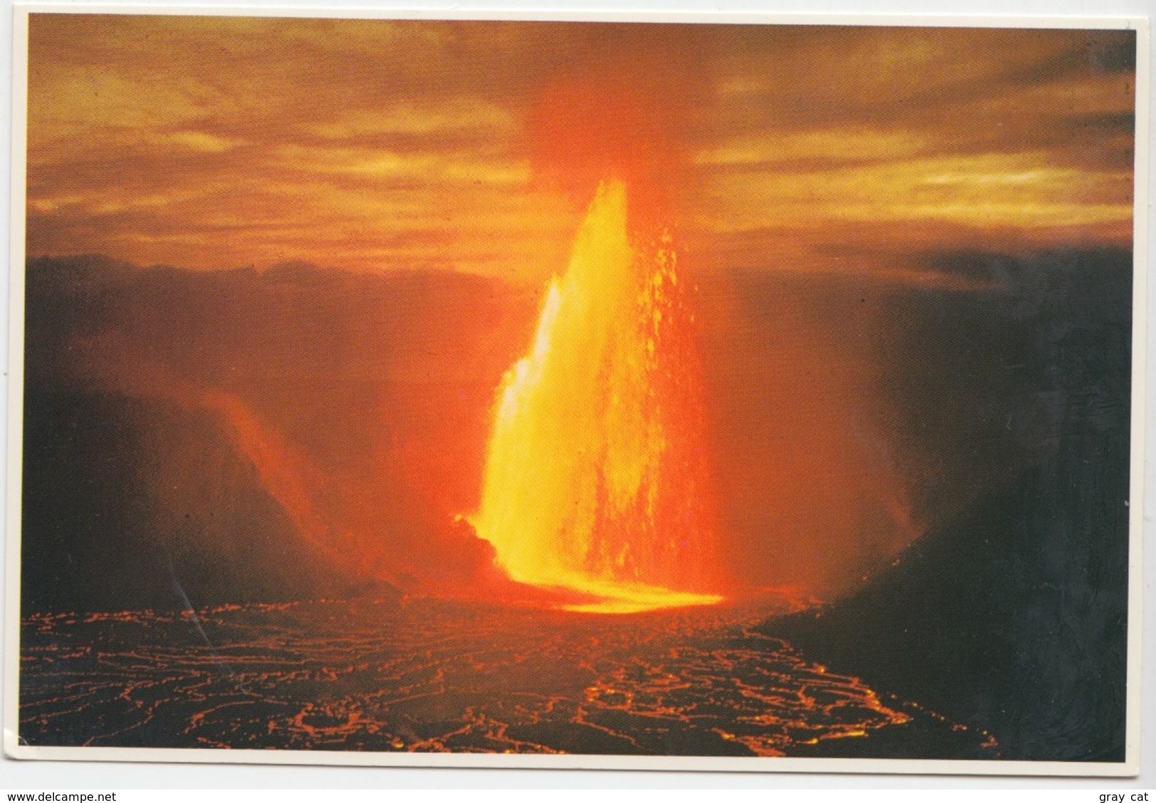 KILAUEA IKI VOLCANO, Hawaii National Park, Unused Postcard [21755] - Big Island Of Hawaii