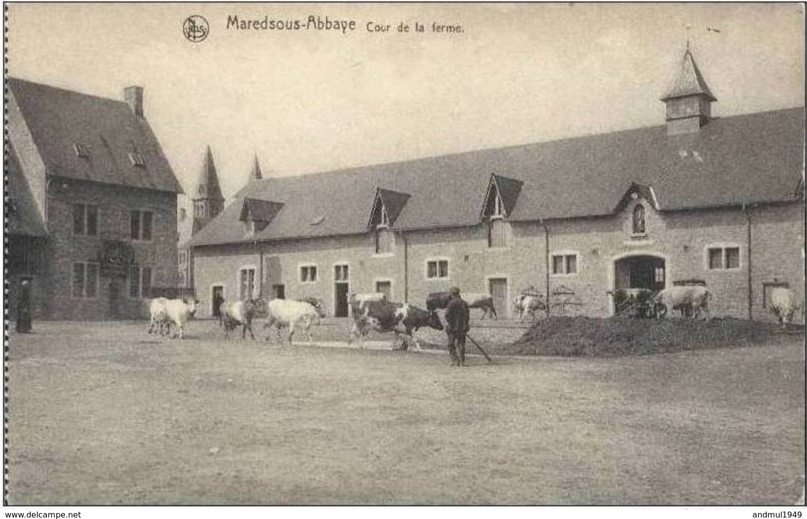 Abbaye De MAREDSOUS - Cour De La Ferme - Edit. Nels, N° 70 - Anhée