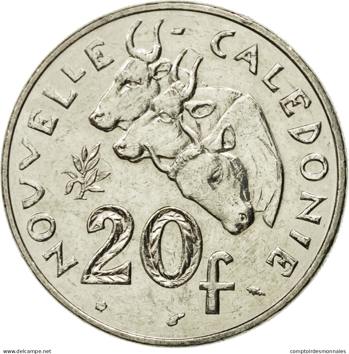 Monnaie, Nouvelle-Calédonie, 20 Francs, 1990, Paris, SPL, Nickel, KM:12 - New Caledonia