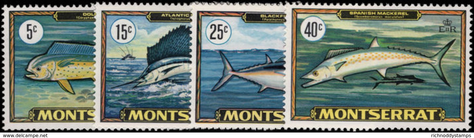 Montserrat 1969 Game Fish Unmounted Mint. - Montserrat