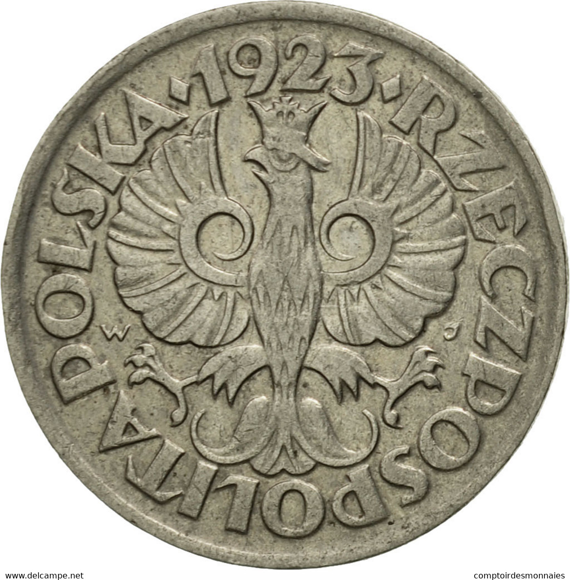 Monnaie, Pologne, 10 Groszy, 1923, TTB, Nickel, KM:11 - Pologne