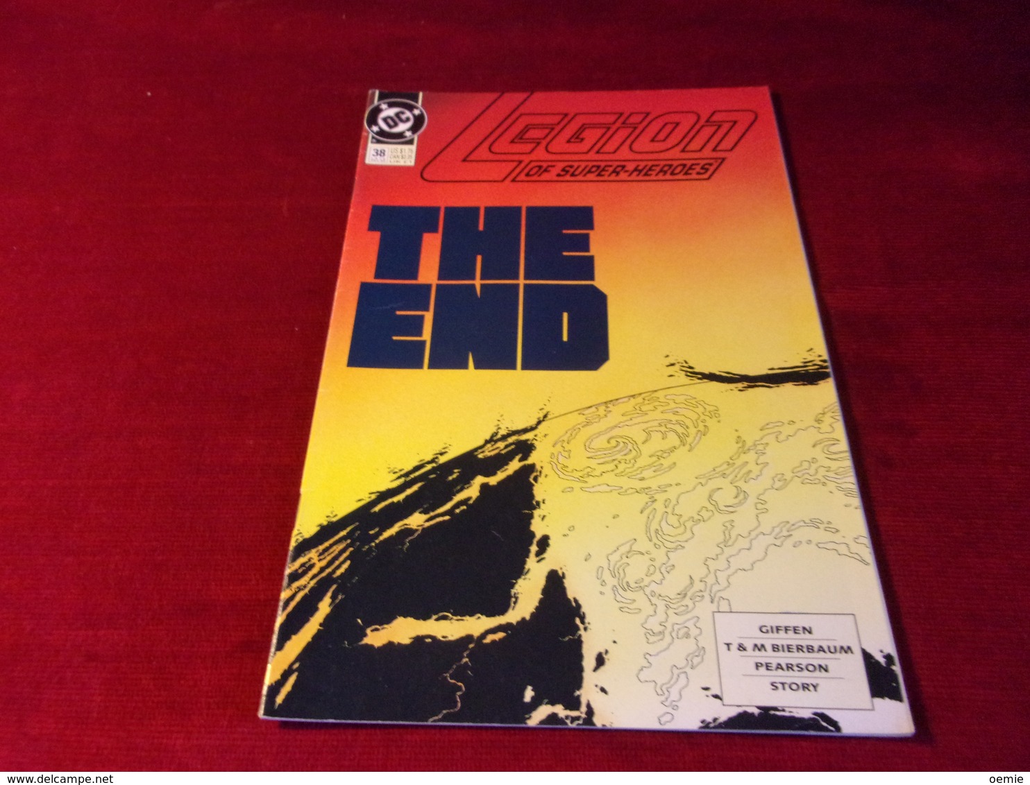 LEGION OF SUPER HEROES   No 38 DEC 92 - DC