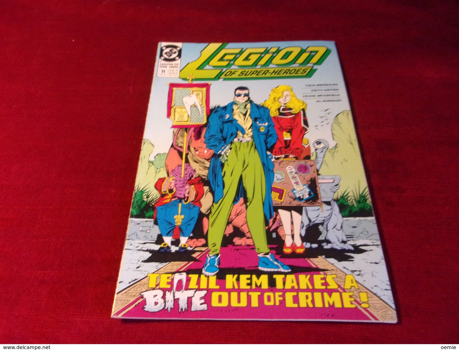 LEGION OF SUPER HEROES   No 11 SEP 90 - DC