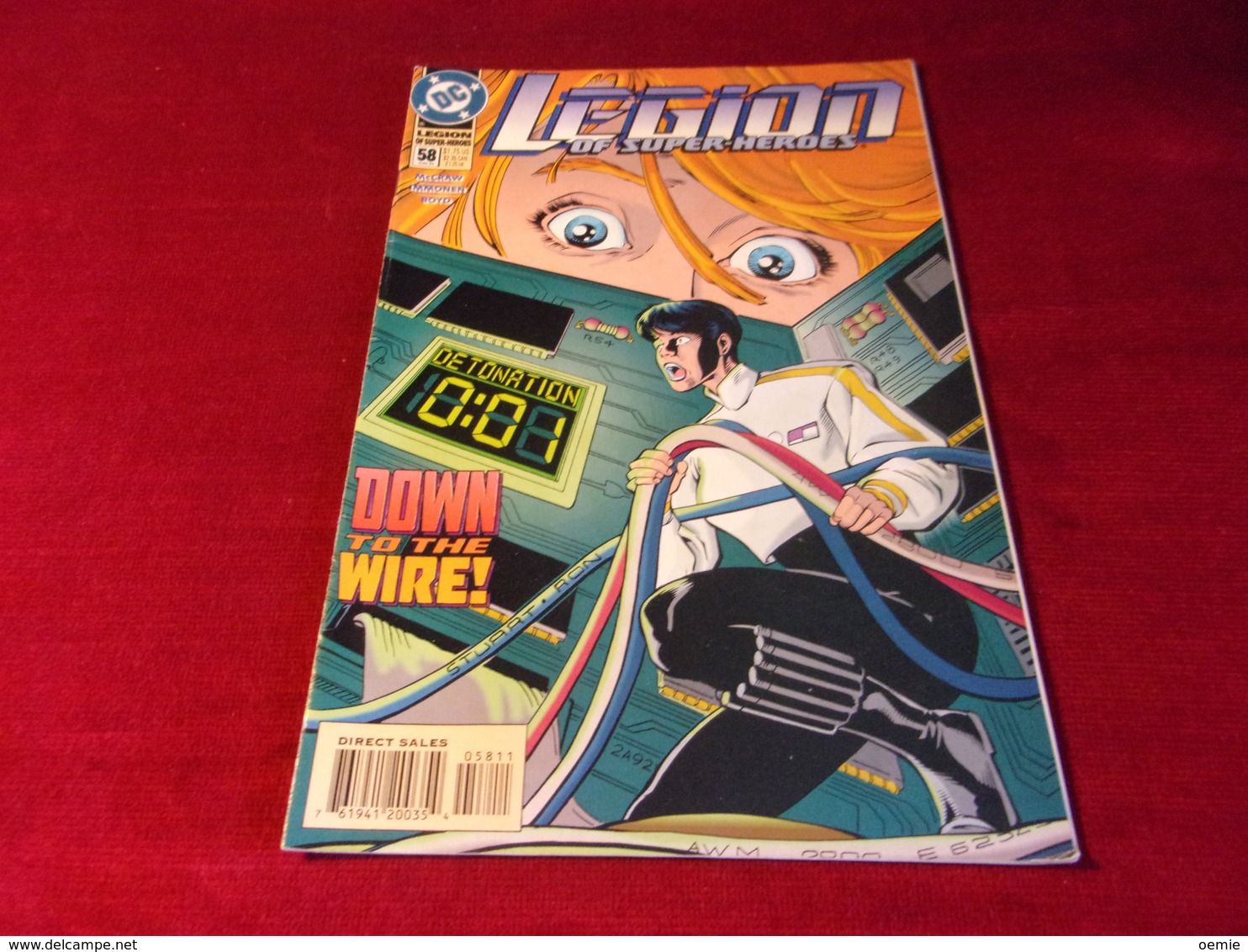 LEGION OF SUPER HEROES   No  58 JUN 94 - DC