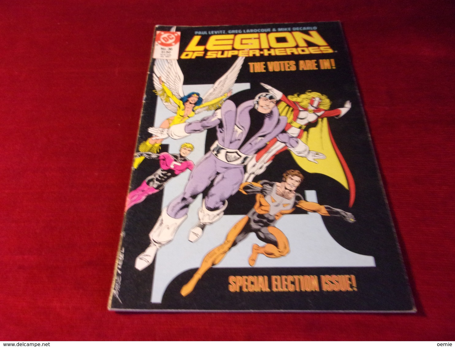 LEGION OF SUPER HEROES   No  36 JUL 1987 - DC