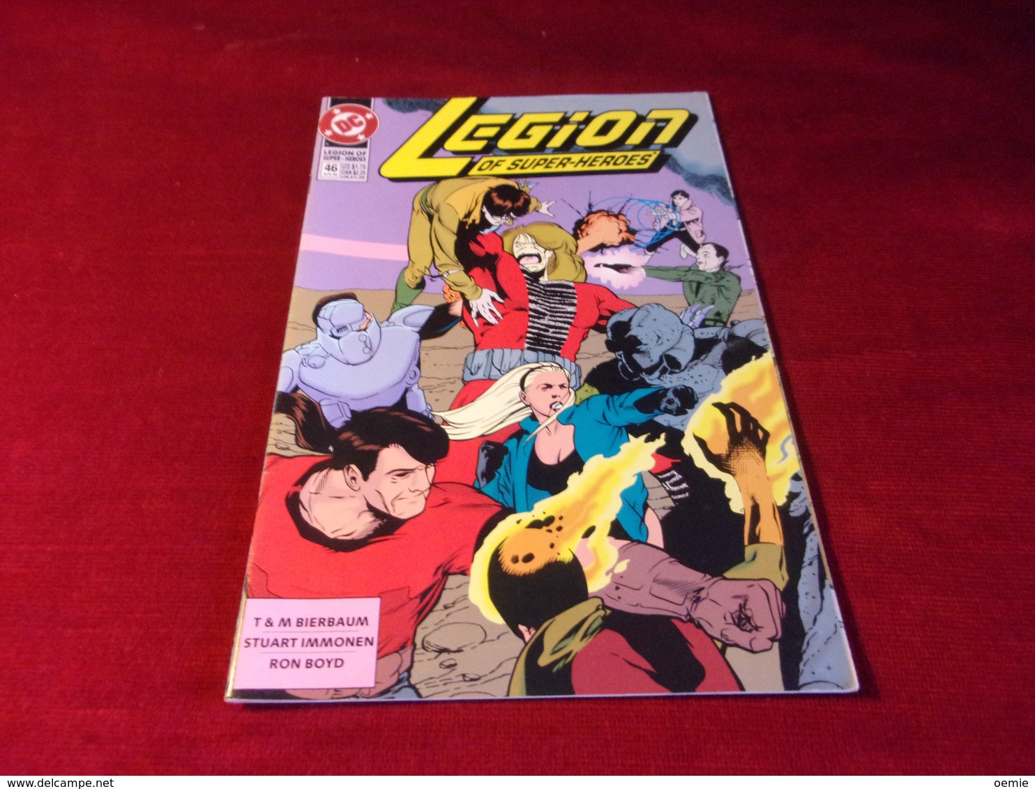 LEGION OF SUPER HEROES   No 46 AUG 93 - DC