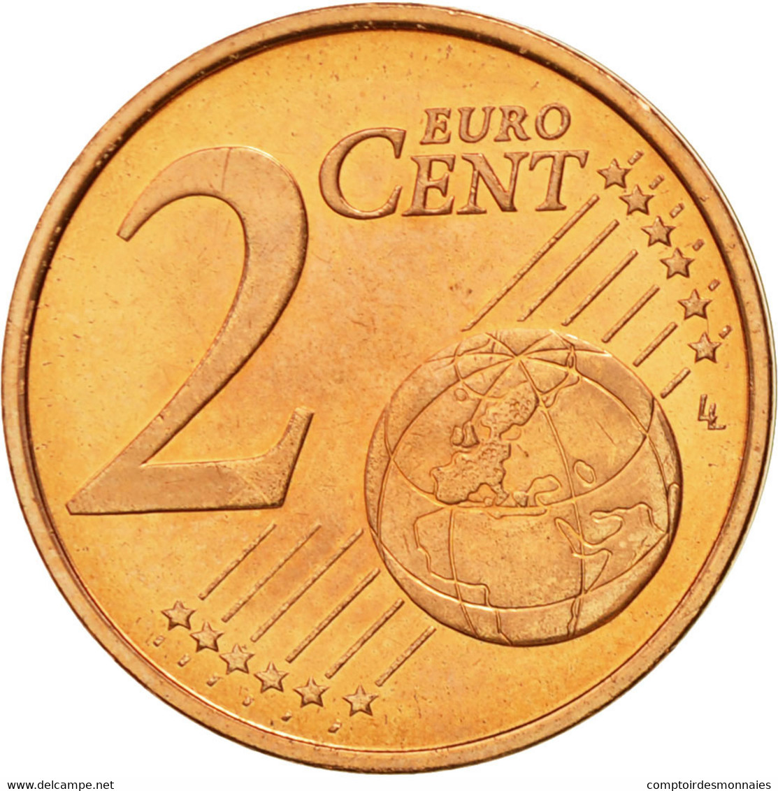 Slovénie, 2 Euro Cent, 2007, SPL, Copper Plated Steel, KM:69 - Slovenia