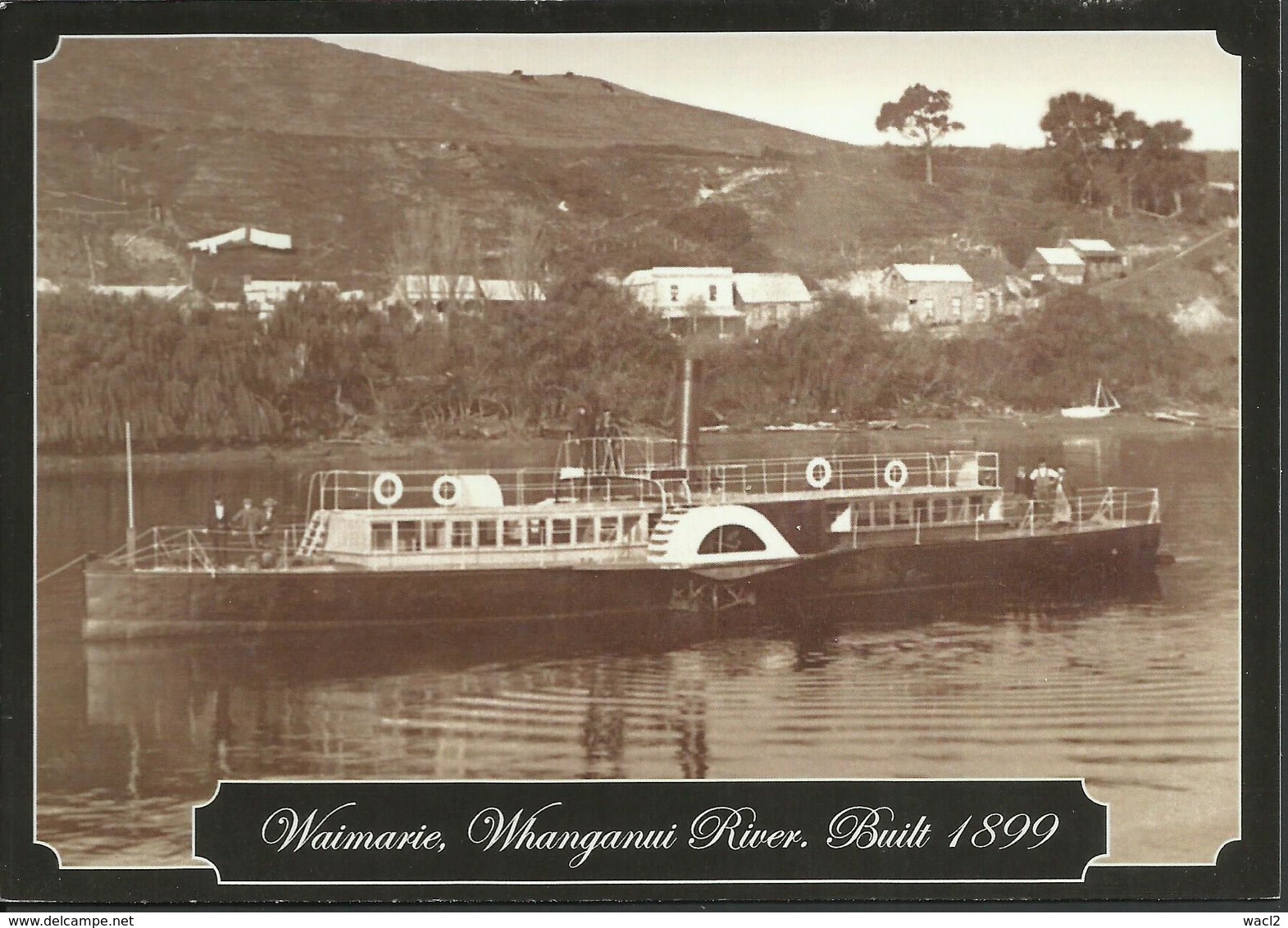Modern Picture Postcard - New Zealand - Waimarie, Wanganui River - MPC 688 - Monde