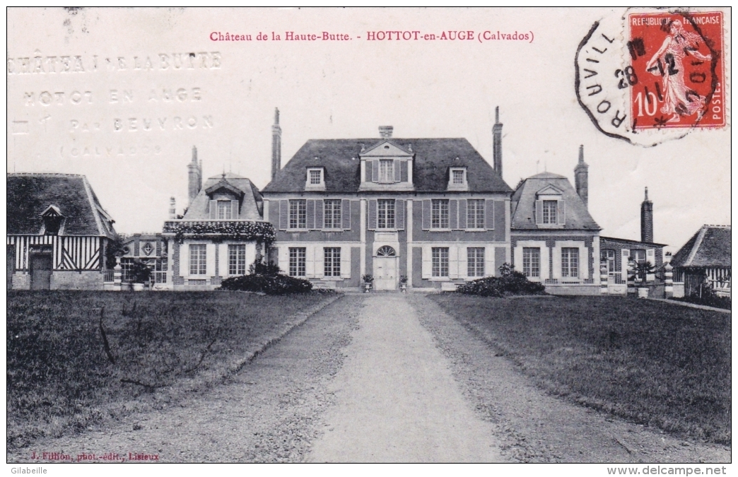 14 - Calvados -  HOTTOT  En AUGE - Chateau De La Haute Butte - Altri & Non Classificati