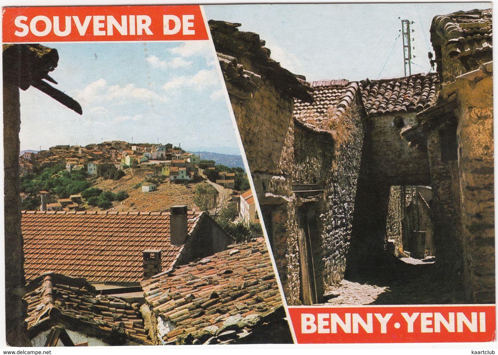 Souvenir De Benny-Yenin - (Algerie) - Plaatsen