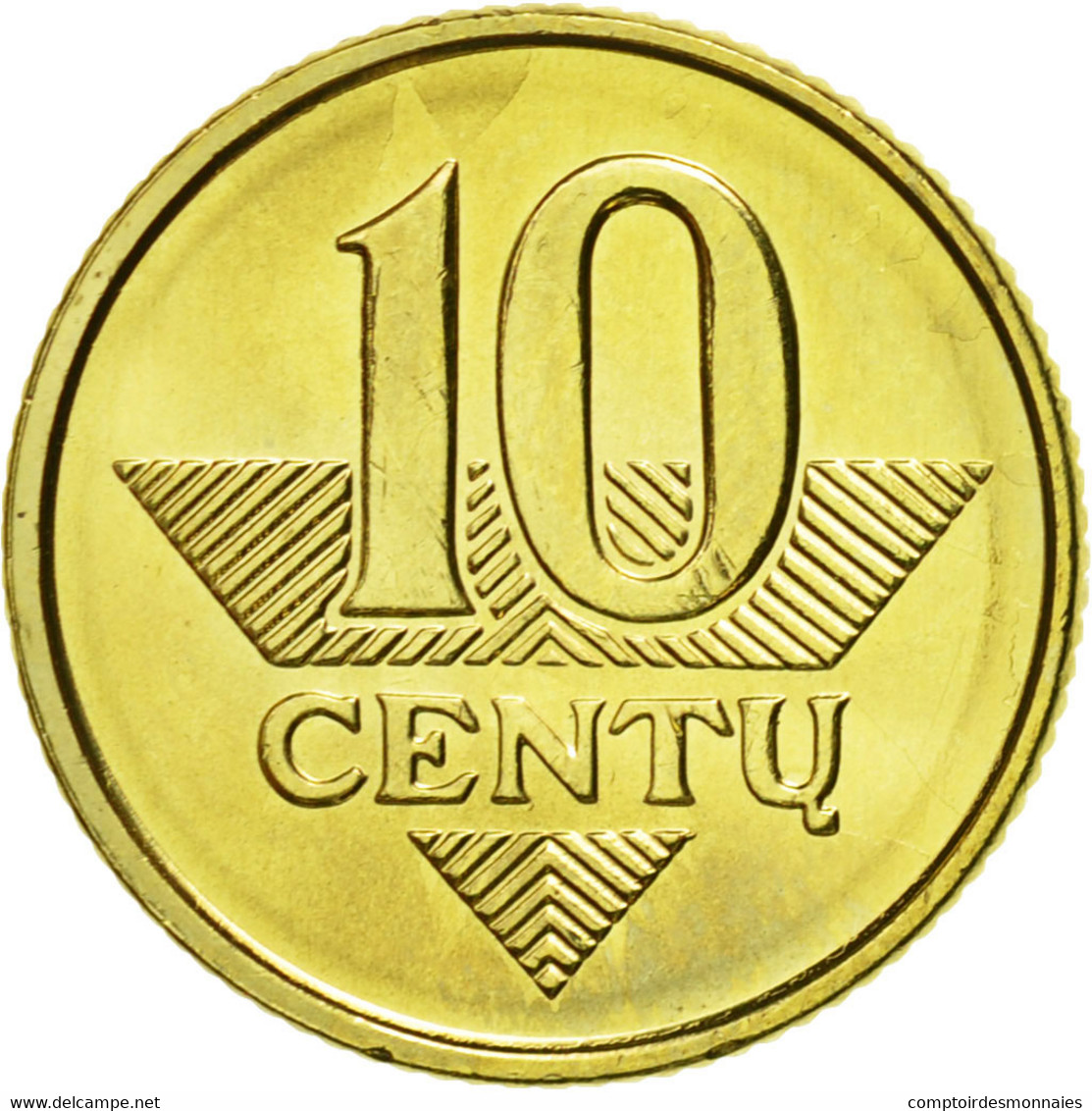 Monnaie, Lithuania, 10 Centu, 2009, SPL, Nickel-brass, KM:106 - Lituania