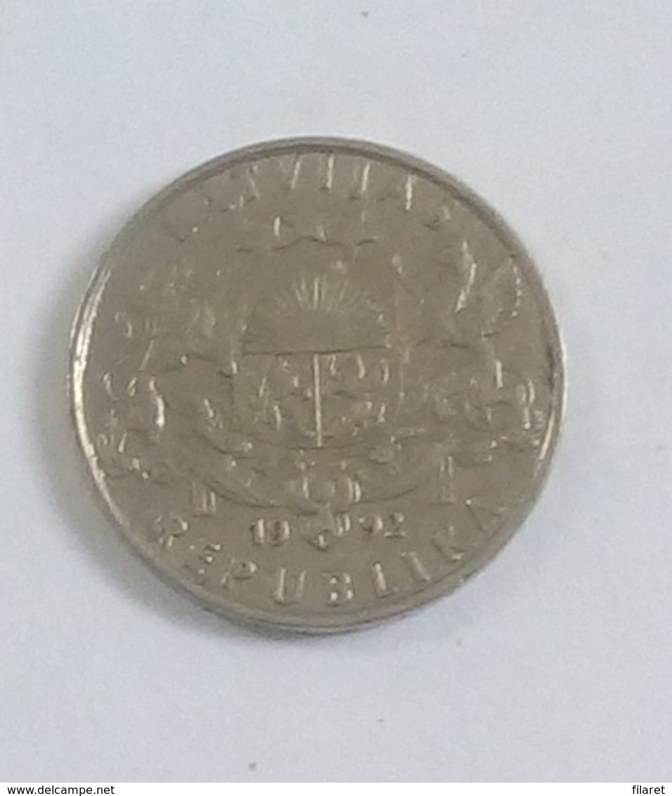 1 LATS,1992 - Lettonia