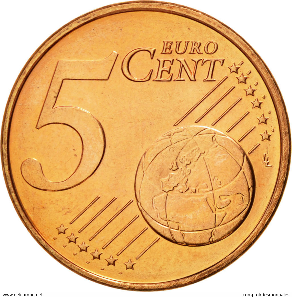 Pays-Bas, 5 Euro Cent, 2005, FDC, Copper Plated Steel, KM:236 - Paesi Bassi