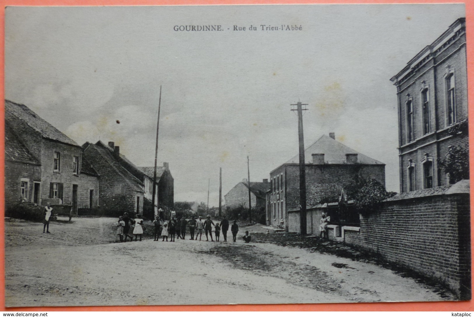 CARTE GOURDINNE - WALCOURT - RUE DU TRIEU L' ABBE - SCAN RECTO/VERSO - 8 - Walcourt