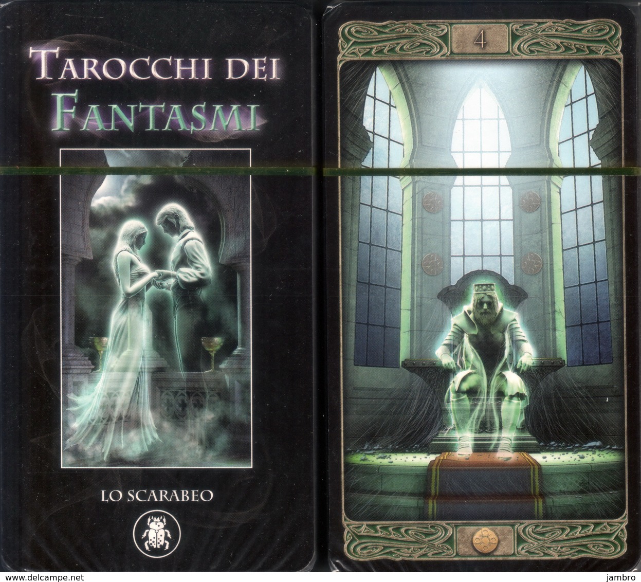 LO SCARABEO - TAROCCHI DEI FANTASMI - GHOST'S TAROT DECK. 79 Carte/ Cards. - Altri & Non Classificati