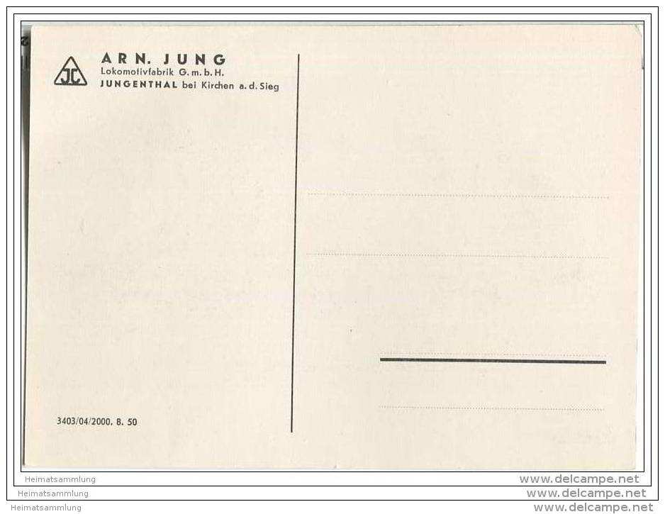 Arnold Jung Lokomotivfabrik Jungental - 1-D-1-Heissdampf-Tenderlokomotive - Treni