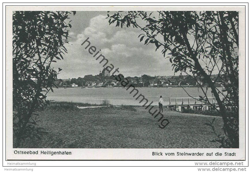 Heiligenhafen - Blick Vom Steinwarder Auf Die Stadt - Verlag Herm. Loose Heiligenhafen - Heiligenhafen