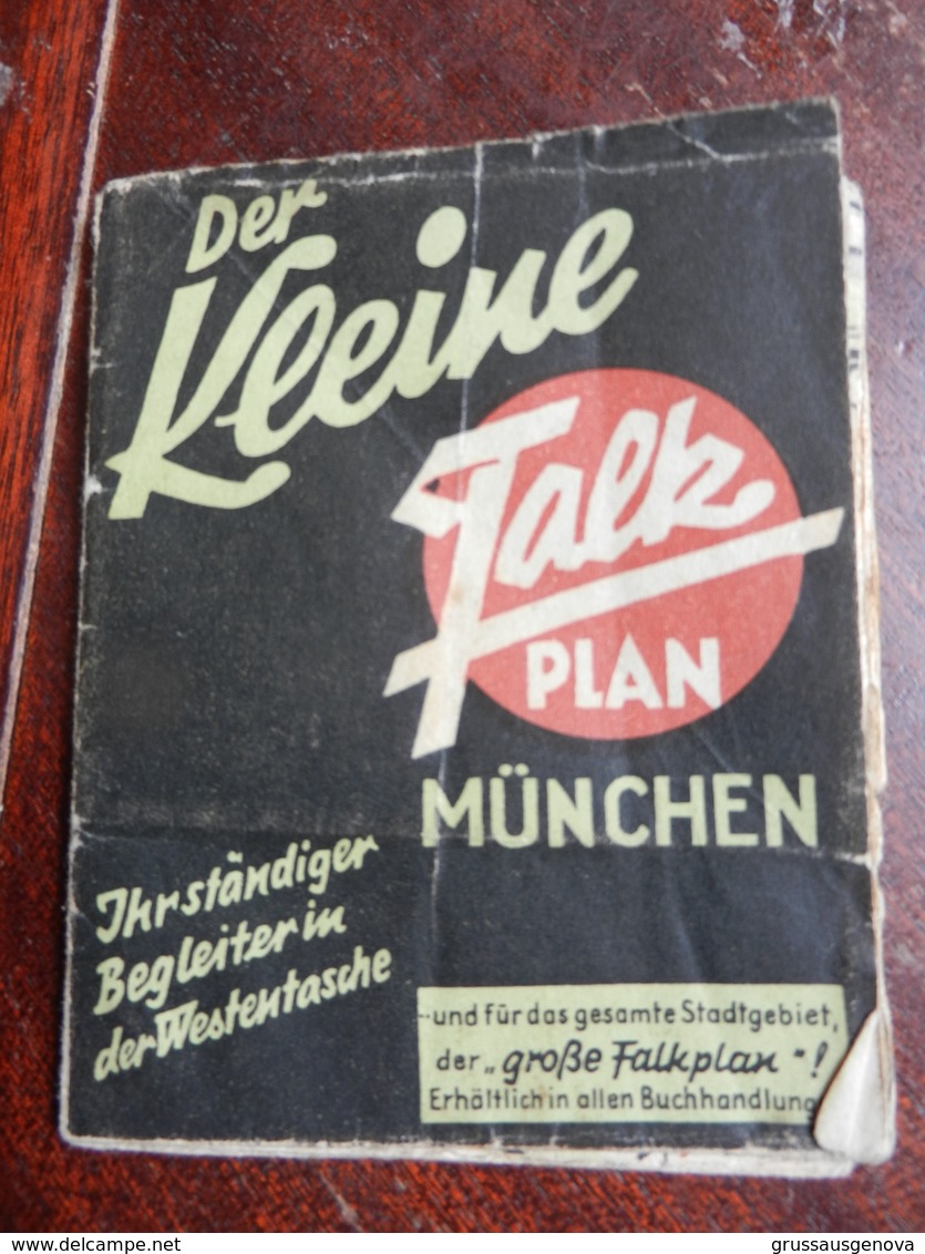 7b)  DER KLEINE TALK PLAN MUNCHEN PIANTINA TASCABILE MONACO DI BAVIERA - Europa