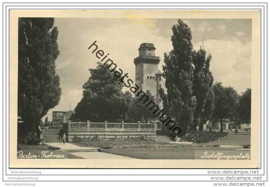 Berlin-Frohnau - Ludolfingerplatz - Foto-AK - Handabzug - Reinickendorf